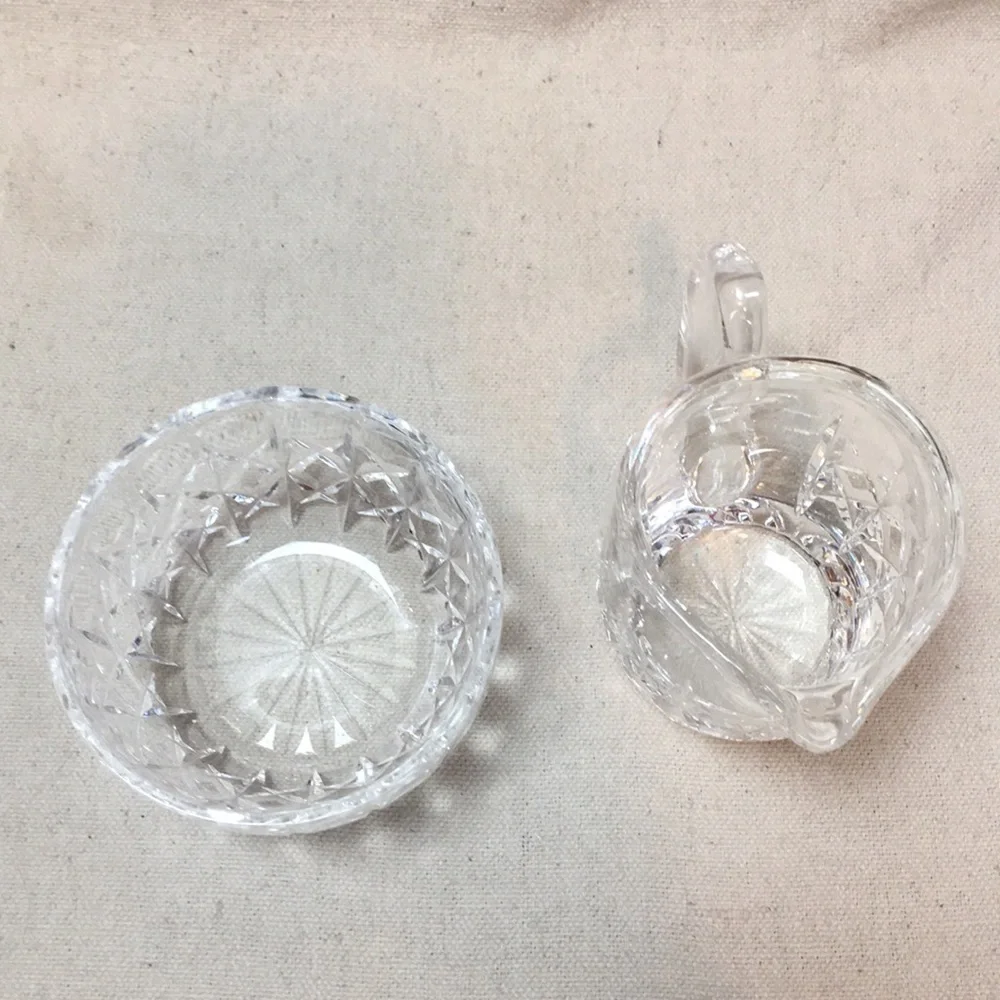 Waterford Crystal Sugar and Creamer